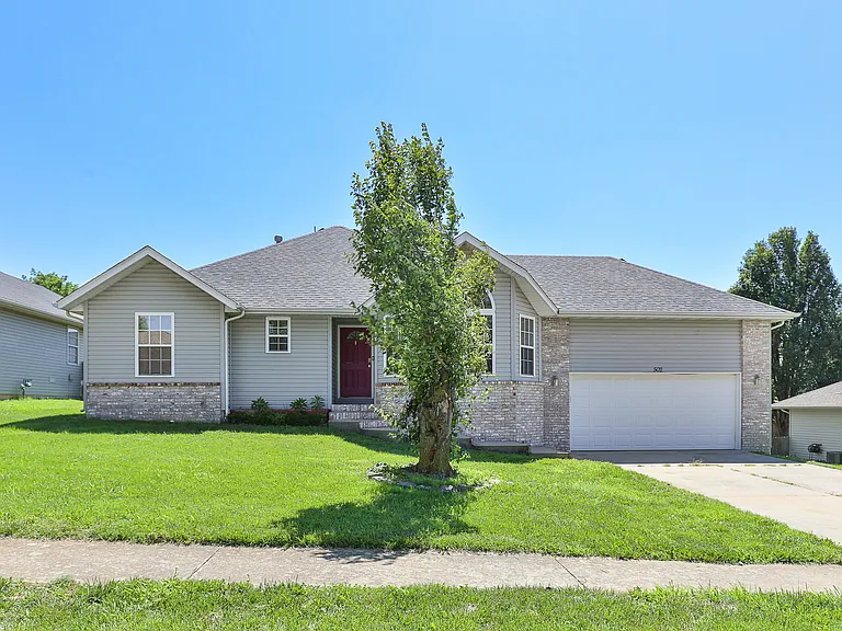 front of home viewed from street