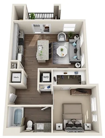 Floor plan The Longhorn