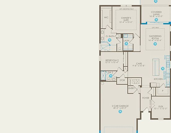 Mainstay Floor Plan, Quick Move-in Home, Floor 1