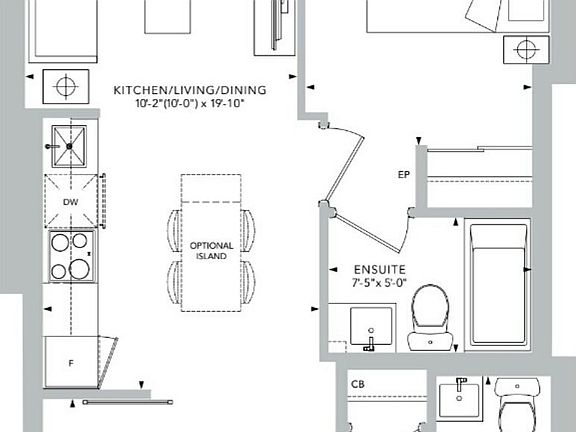 2nd image of 203 College St #1105
