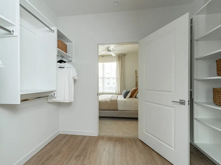 Apartment Walk-in Closet
