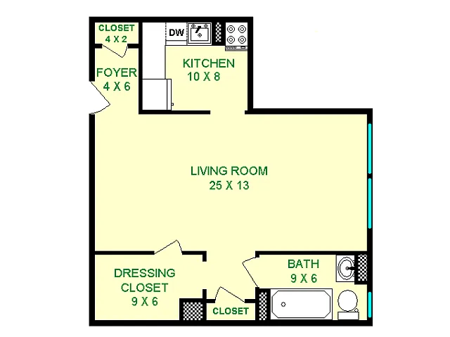 Floor plan Olympia