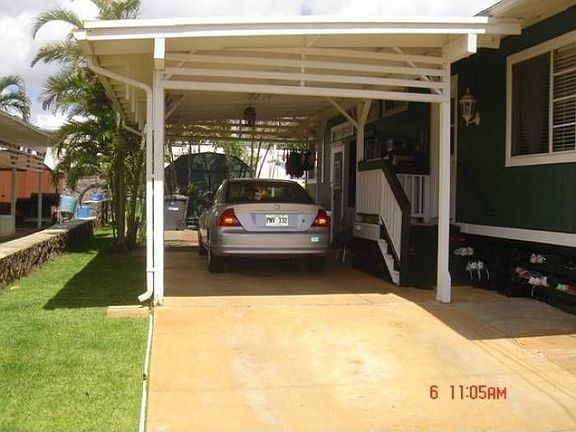 Large Carport and Drivewa