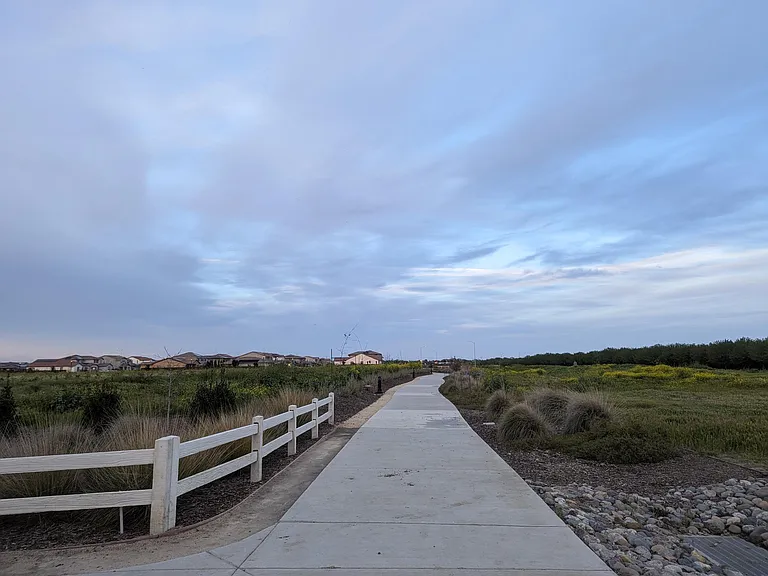 Walking/Biking Path East View, 1 Block from Home