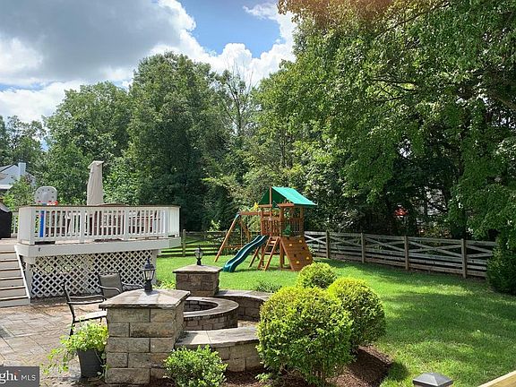 Custom Stone Patio and Firepit with Seating