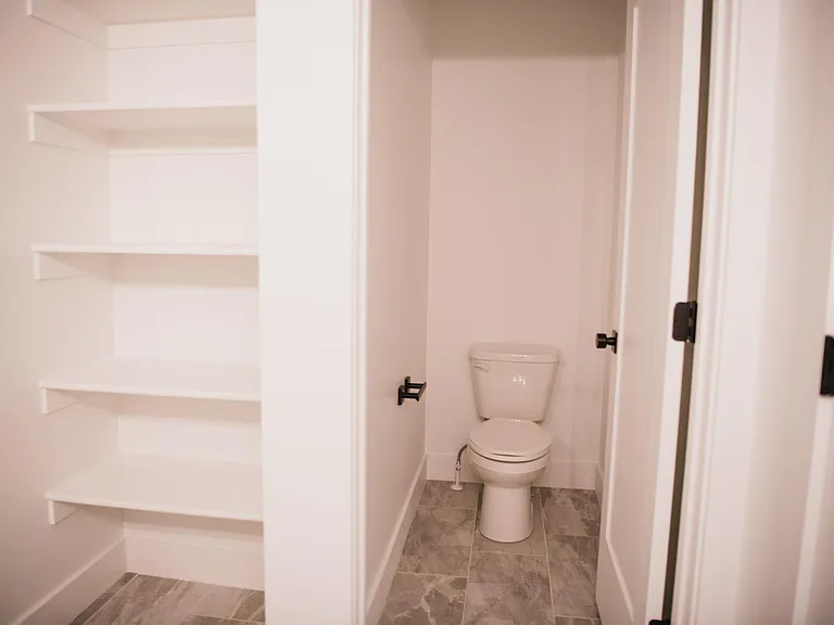 Tons of storage, shelves and space