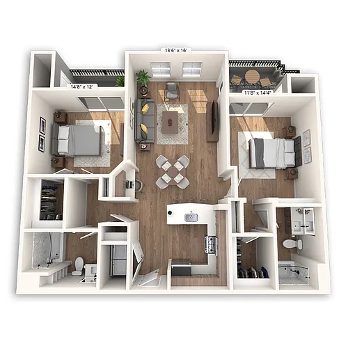 Floor plan La Jolla Platinum