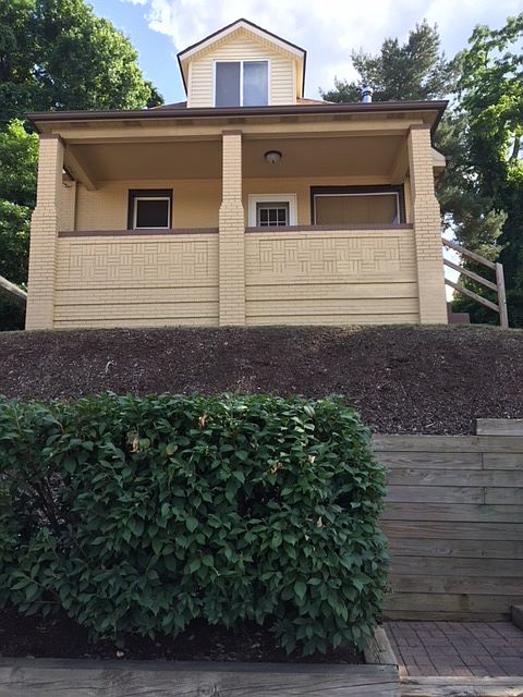 From the street
