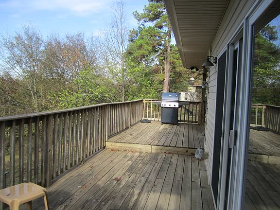 Deck off of Master Bedroom