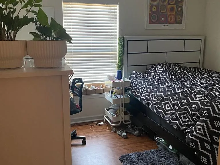 Bedroom #2 with furniture. Furniture not included