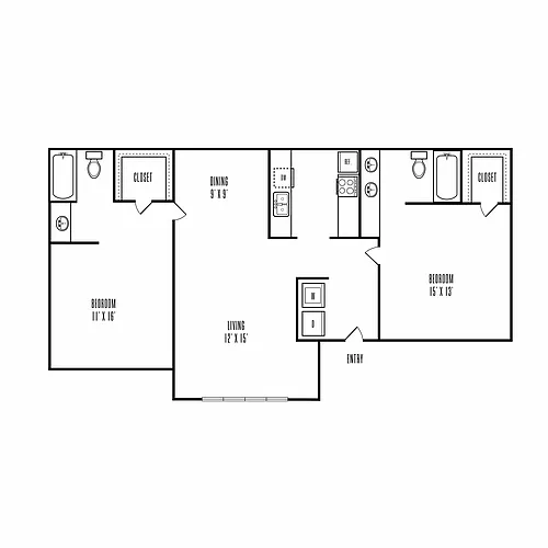 Floor plan B2 Classic