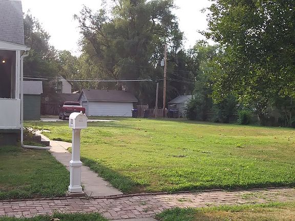 Large yard.