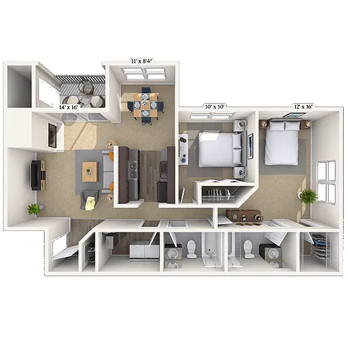 Floor plan Bradford