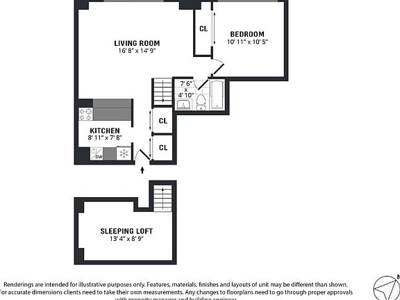 2nd image of 1 Astor Pl APT 2A