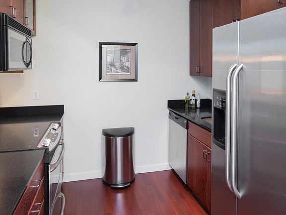 Easy to work in kitchen with ample counter space.