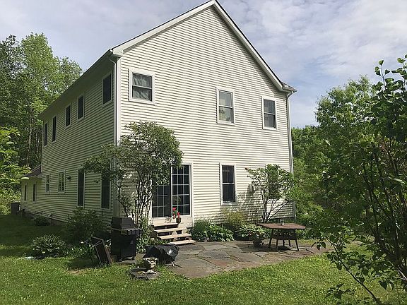 Stone patio- afternoon sun