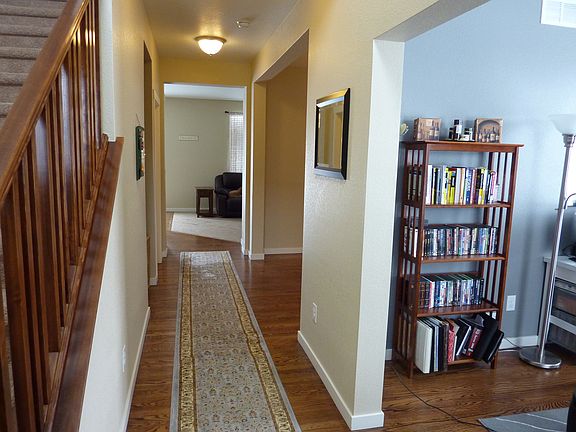 Entry hall- office to right