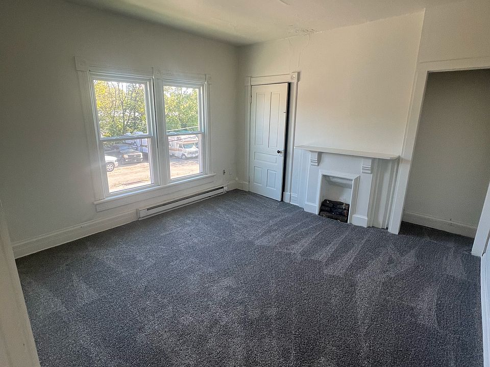 Main-level bedroom with closet space great for easy access or home office.
