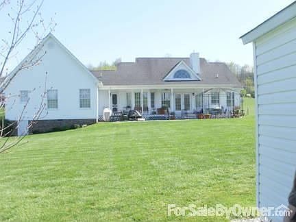 View from storage building
