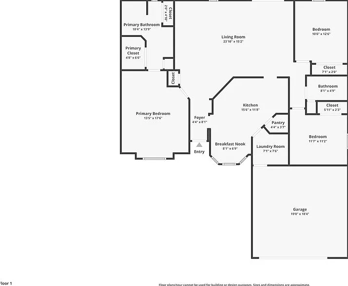 3 bed, 2.0 bath, 1467 sqft, $2,520 — Photo 2