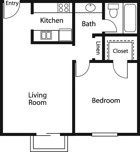 Floor plan 1A