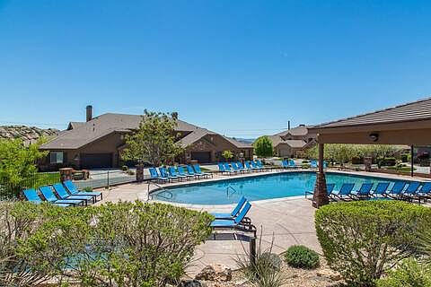 Heated community pool