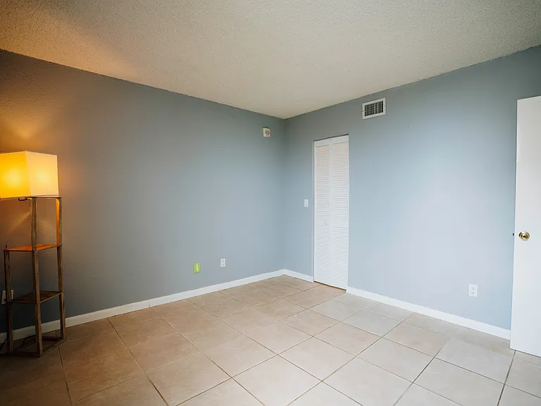 Second bedroom with walk-in closet