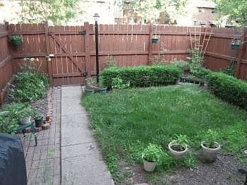 Fenced in patio area (20x20)