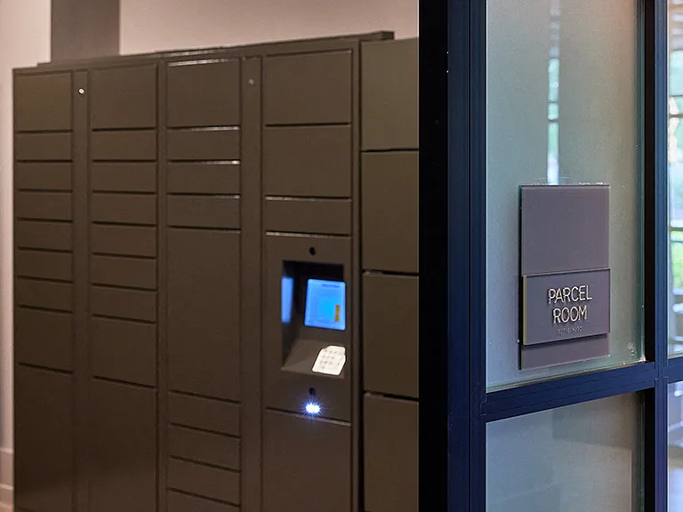 24-hour Package Lockers