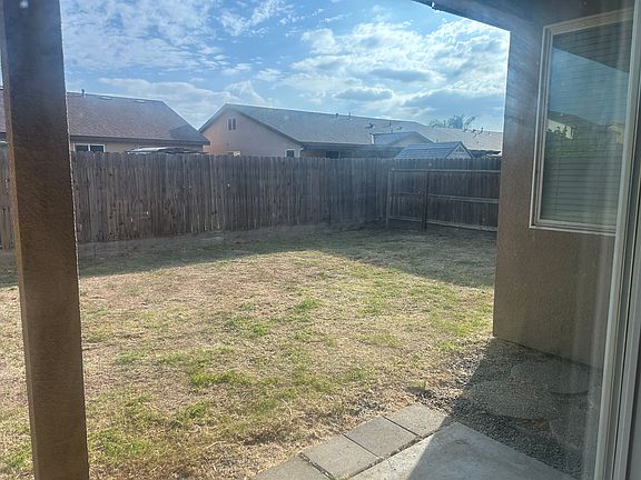 west part of the backyard