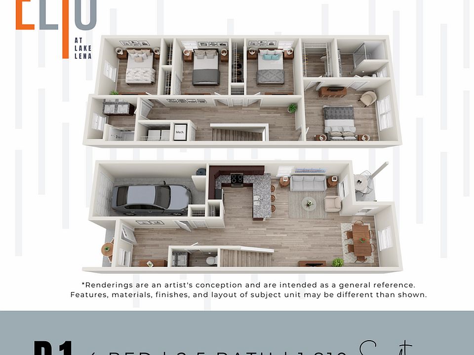 D1 4 Bed | 2.5 Bath
