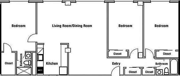 Three Bedroom 2 Bath Split- 09s and 18s