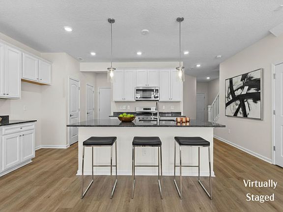 Virtually Staged Kitchen