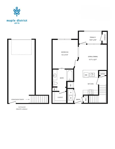 Floor plan A1C