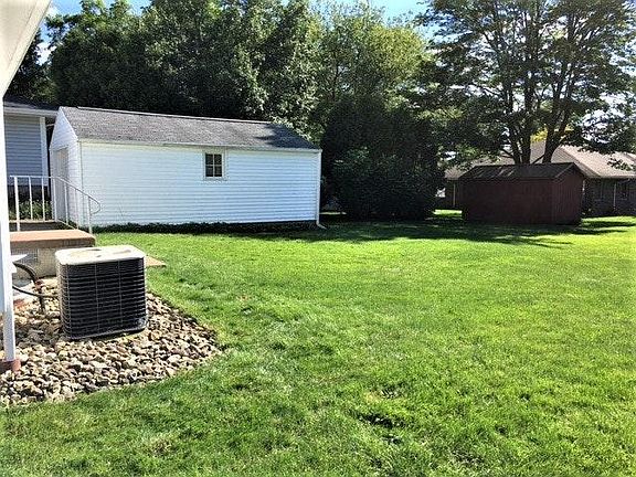 Large, flat backyard