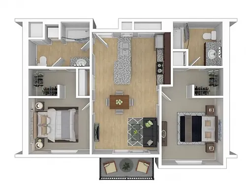 Floor plan E