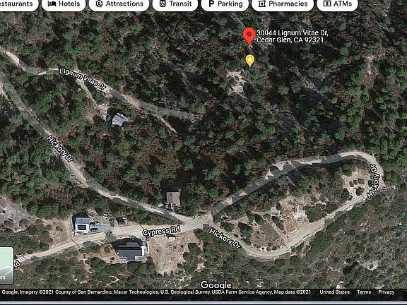 Land with houses nearby