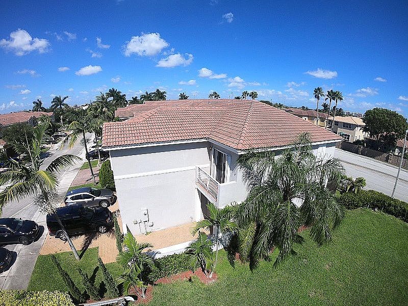 view from drone