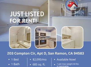 203 Compton Cir APT D, San Ramon, CA 94583