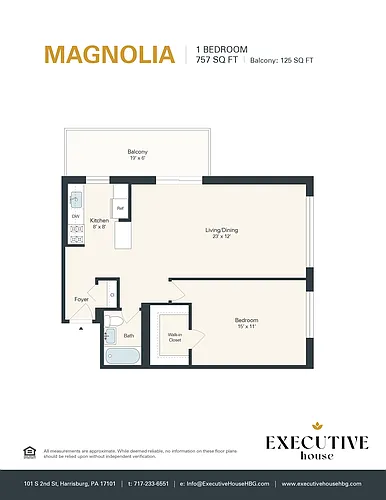Floor plan The Magnolia