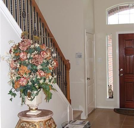 Wrought iron rails...
