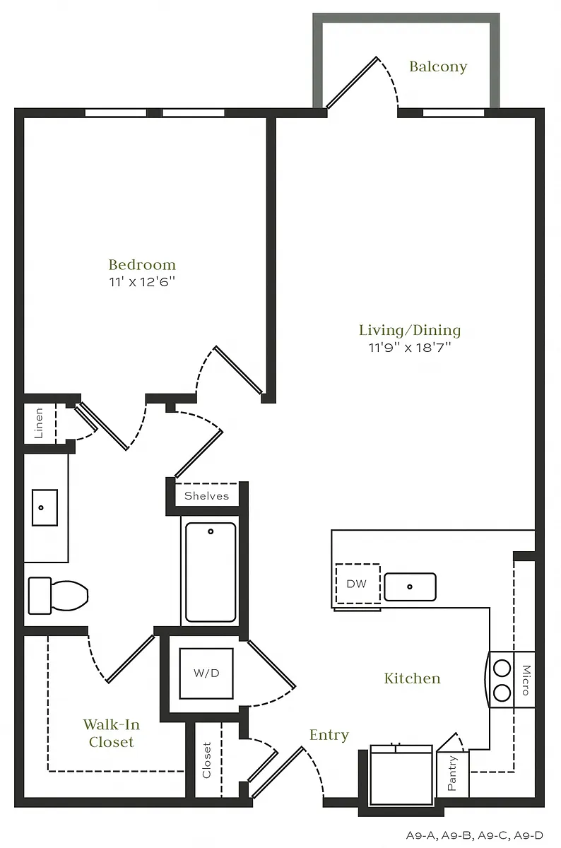 Floor plan A7