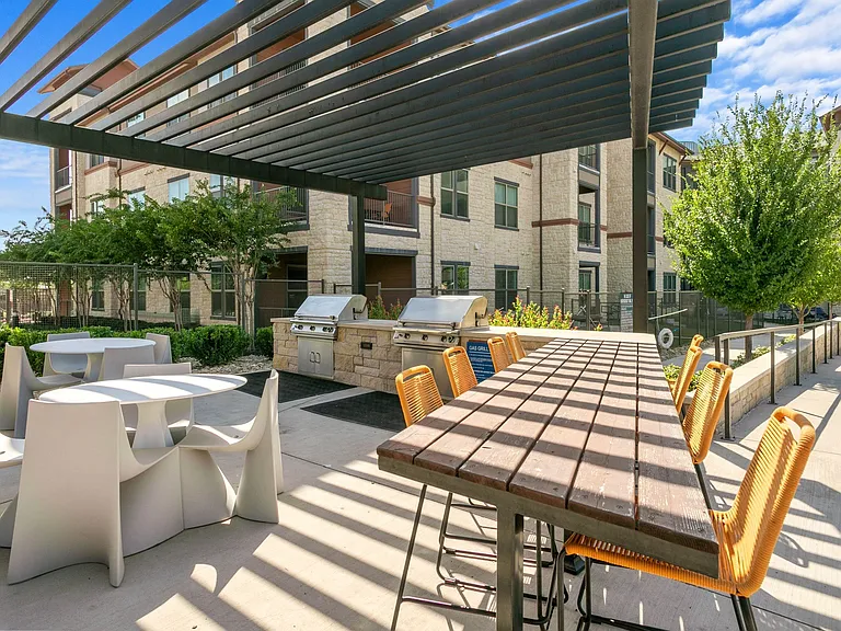 Dedicated grilling area