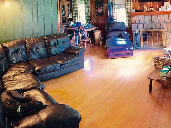 Living Room with Fire Place