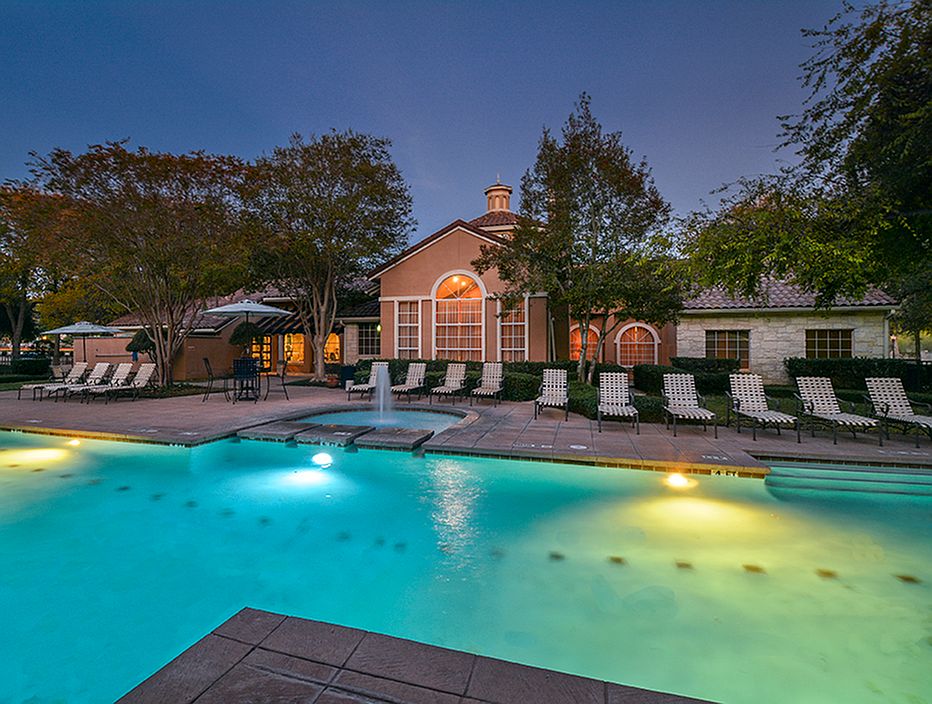 Pool in the Evening
