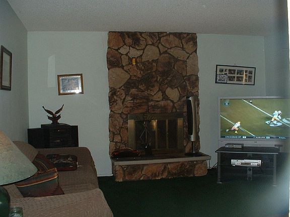 Living Room with Fireplace