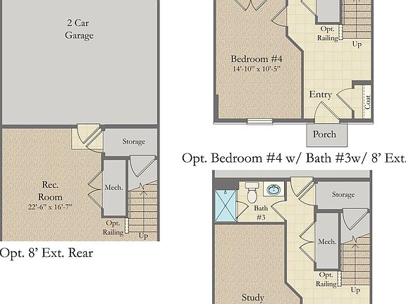Upton II Floorplan