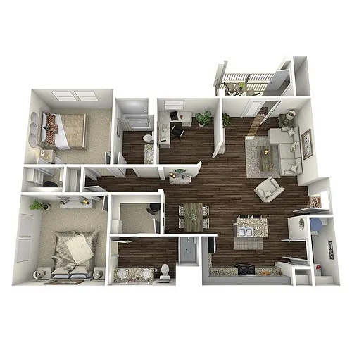 Floor plan B3