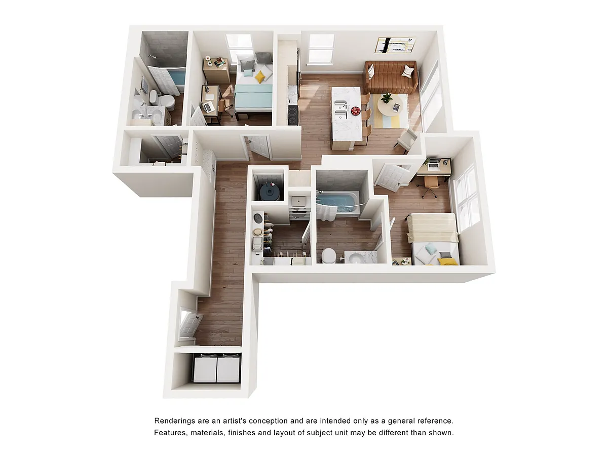 Floor plan B3