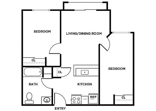 Floor plan B3